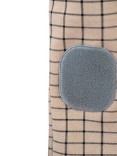 LITTLE WHO - BEIGE CHECKERED PANTS