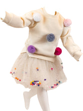 DOE A DEAR- CHELSEA CREAM POM POM SWEATER