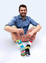 SUSHI & SOY SAUCE - ADULT MISMATCHED SOCKS