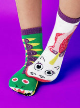 DRAGON & UNICORN - TWEENS MISMATCHED SOCKS