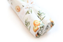 Tangerine Fruit Baby Swaddle
