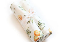 Tangerine Fruit Baby Swaddle