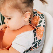 Silicone Baby Bib - Clay