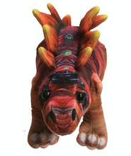 TEXAS TOY DISTRIBUTION- 14" STEGOSAURUS PLUSH DINOSAUR STUFFED ANIMAL