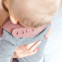 Silicone Baby Bib - Mauve