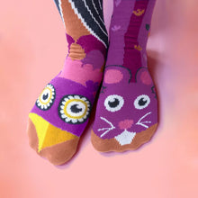 OWL & MOUSE - TWEENS MISMATCHED SOCKS