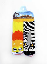 LION & ZEBRA - KIDS MISMATCHED SOCKS