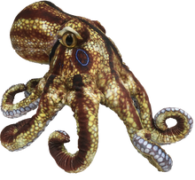 TEXAS TOY DISTRIBUTION- 10" OCTOPUS AQUATIC OCEAN PLUSH