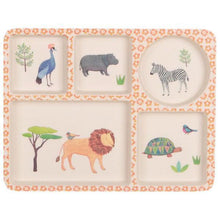 LOVE MAE- DIVIDED PLATE SET - ON SAFARI